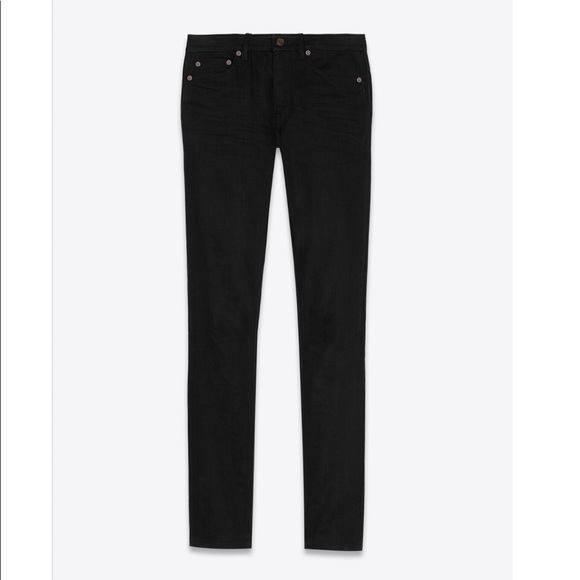 Saint Laurent Denim - Saint Laurent Black Skinny Jeans